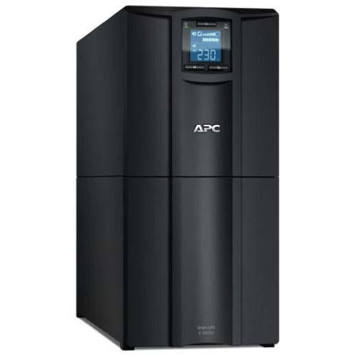 APC Smart-UPS C 3000VA LCD - UPS - 230 V c.a. V - 2100 Watt - 3000 VA - USB - connettori di uscita 7 - nero